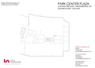 6100 Oak Tree Blvd, Independence, OH for lease Site Plan- Image 1 of 2