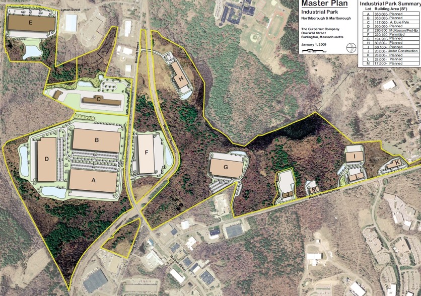 Site K, Marlborough, MA à louer - Plan de site - Image 2 de 2