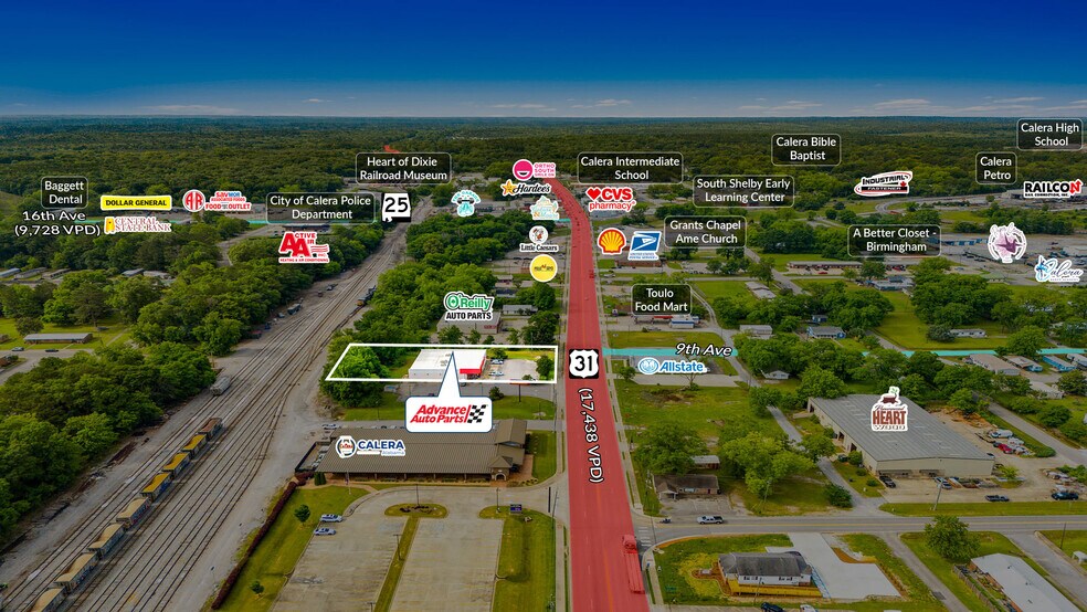 7951 Highway 31, Calera, AL à vendre - Photo du bâtiment - Image 3 de 5