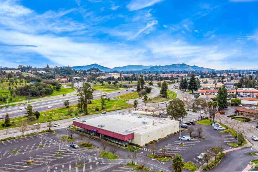 3575 Cleveland Ave, Santa Rosa, CA for lease - Aerial - Image 2 of 6