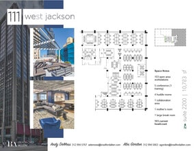 111 W Jackson Blvd, Chicago, IL for lease Floor Plan- Image 1 of 5