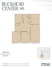 2970 Peachtree Rd NW, Atlanta, GA à louer Plan d’étage- Image 2 de 2