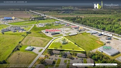 122 Southern Dr, Ashdown, AR - Aerial map view - Image1