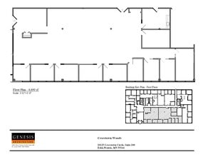 10125 Crosstown Cir, Eden Prairie, MN à louer Plan d’étage- Image 1 de 1