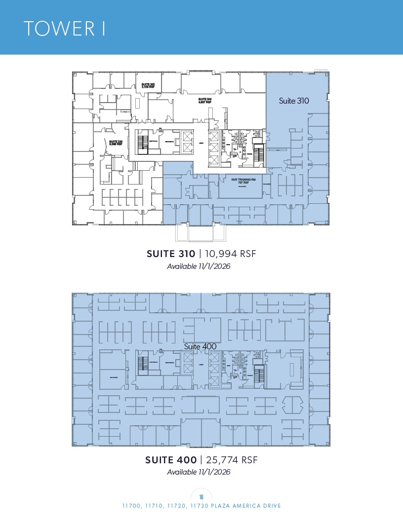 11700 Plaza America Dr, Reston, VA for lease Floor Plan- Image 1 of 1