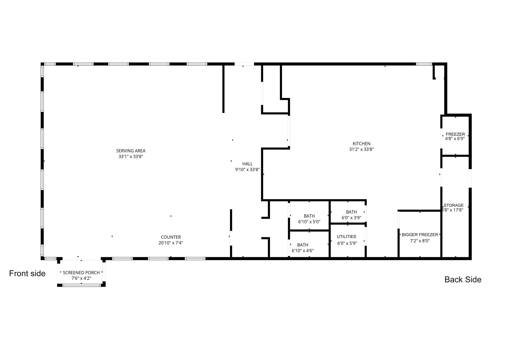 504 Larkfield Rd, East Northport, NY for lease Floor Plan- Image 1 of 1