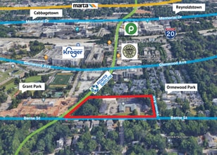 882 Berne St SE, Atlanta, GA - Aerial  map view