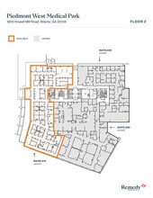 1800 Howell Mill Rd, Atlanta, GA à louer Plan d’étage- Image 1 de 1