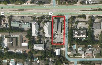 800 W Indiantown Rd, Jupiter, FL - Aérien  Vue de la carte