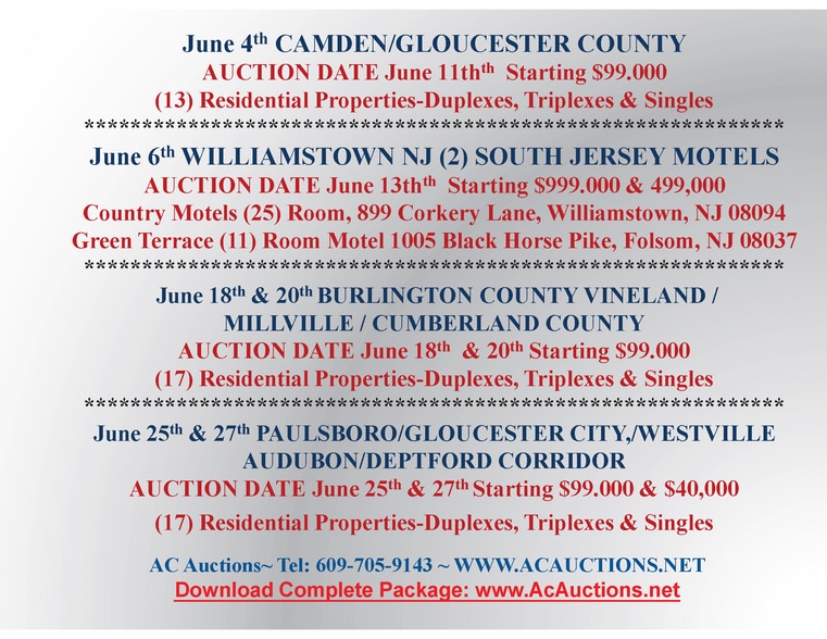South Jersey Investor Portfolio Auction portefeuille de 2 propriétés à vendre sur LoopNet.ca - Photo du bâtiment - Image 2 de 15