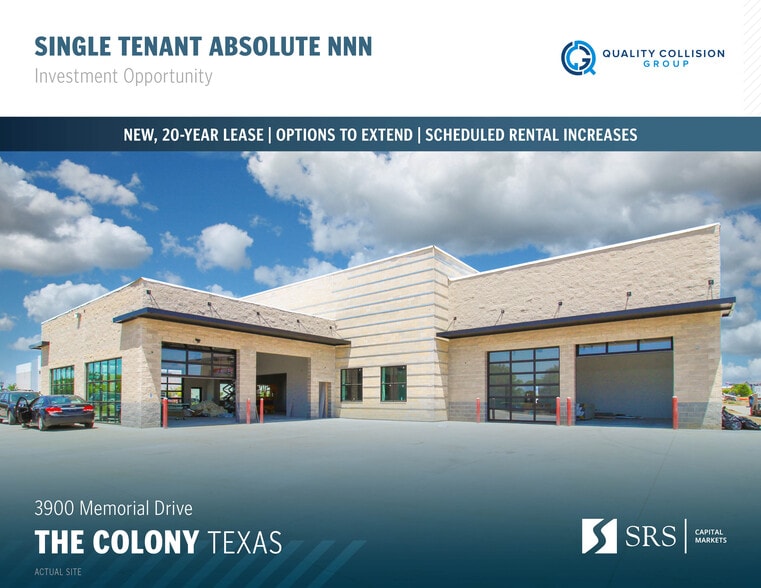 3900 Memorial Dr, The Colony, TX for sale - Primary Photo - Image 1 of 8