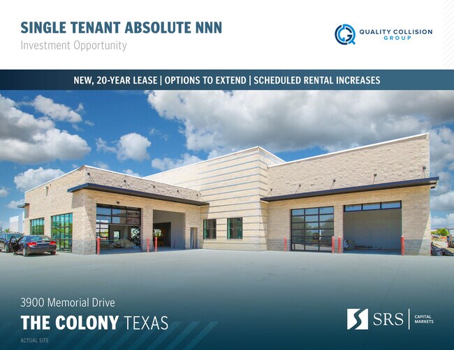 More details for 3900 Memorial Dr, The Colony, TX - Retail for Sale
