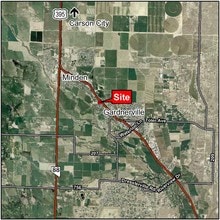 1528 US Highway 395 N, Gardnerville, NV - Aerial  map view