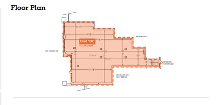 216 Riverfront Av SW, Calgary, AB à louer Plan d’étage- Image 1 de 2