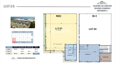 Flex in Décines-Charpieu for lease Floor Plan- Image 1 of 2