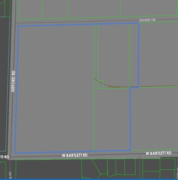 1717 Gifford Rd, Elgin, IL for lease - Plat Map - Image 2 of 6