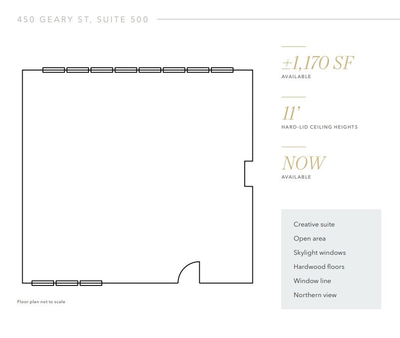 456-466 Geary St, San Francisco, CA for lease Floor Plan- Image 1 of 1