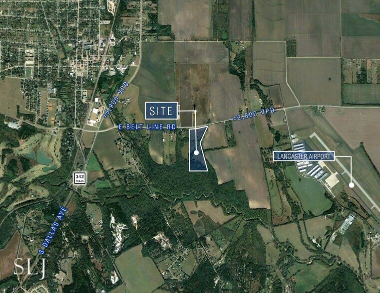 910 E Beltline Rd, Lancaster, TX à vendre - Aérien - Image 2 de 5