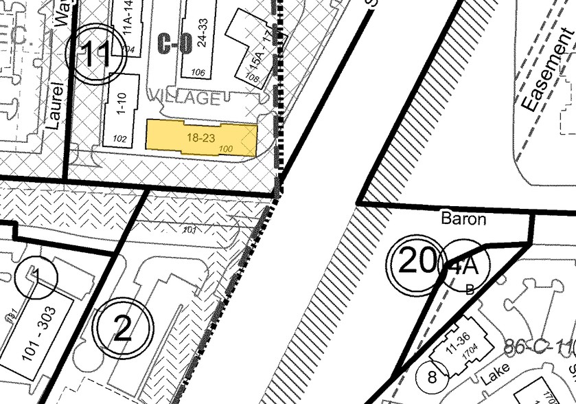 100 Elden St, Herndon, VA for lease - Plat Map - Image 2 of 20