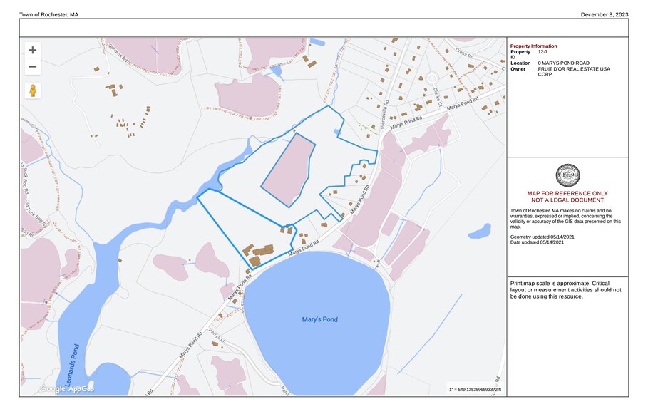 475 Mary’s Pond Road, Rochester portfolio of 2 properties for sale on LoopNet.ca - Site Plan - Image 2 of 2