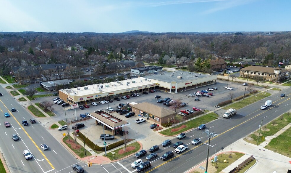 1368-1498 S Sheldon Rd, Plymouth, MI for lease - Aerial - Image 1 of 6