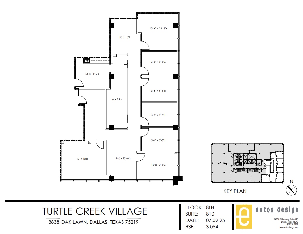 3838 Oak Lawn Ave, Dallas, TX for lease Floor Plan- Image 1 of 1
