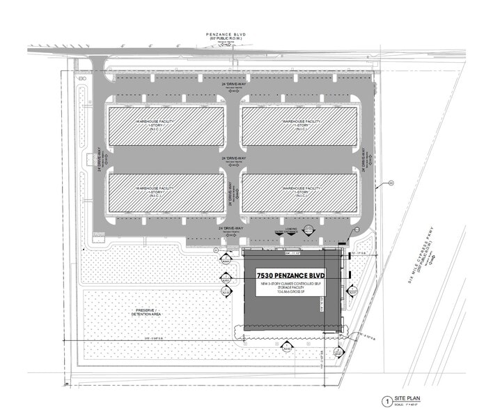 7530 Penzance Blvd, Fort Myers, FL for lease - Site Plan - Image 2 of 2