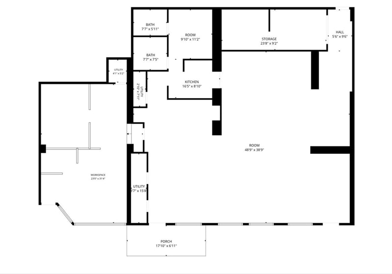 110-118 W Marshall St, Richmond, VA 23220 - Unit 114 -  - Floor Plan - Image 1 of 1
