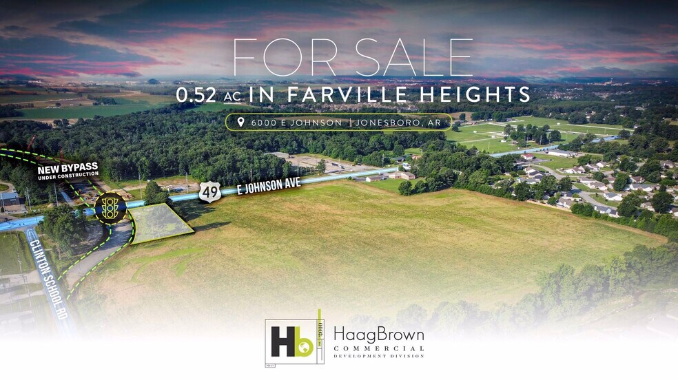 6000 E Johnson Ave, Jonesboro, AR à vendre - Aérien - Image 1 de 5