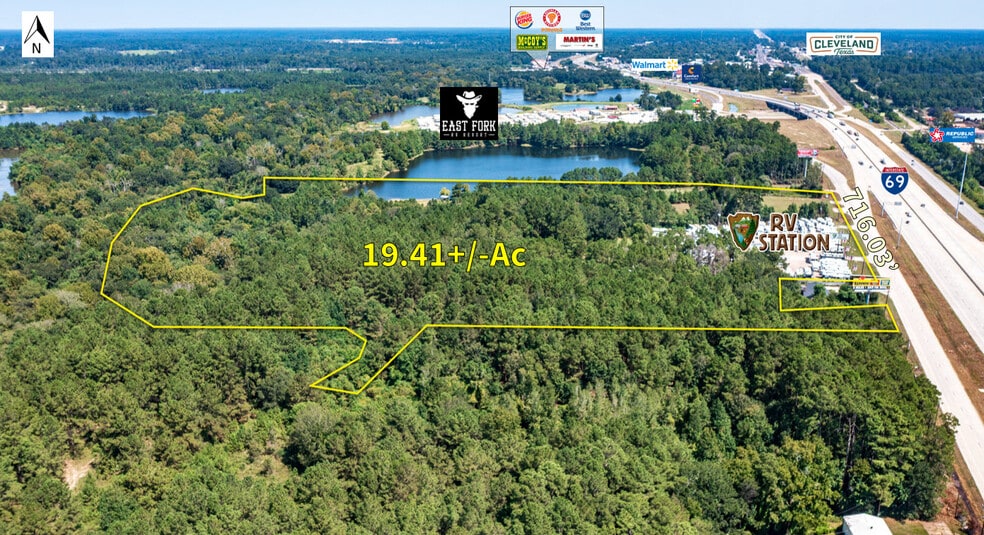 752 & 870 Hwy 59, Cleveland, TX à vendre - Photo du bâtiment - Image 2 de 14