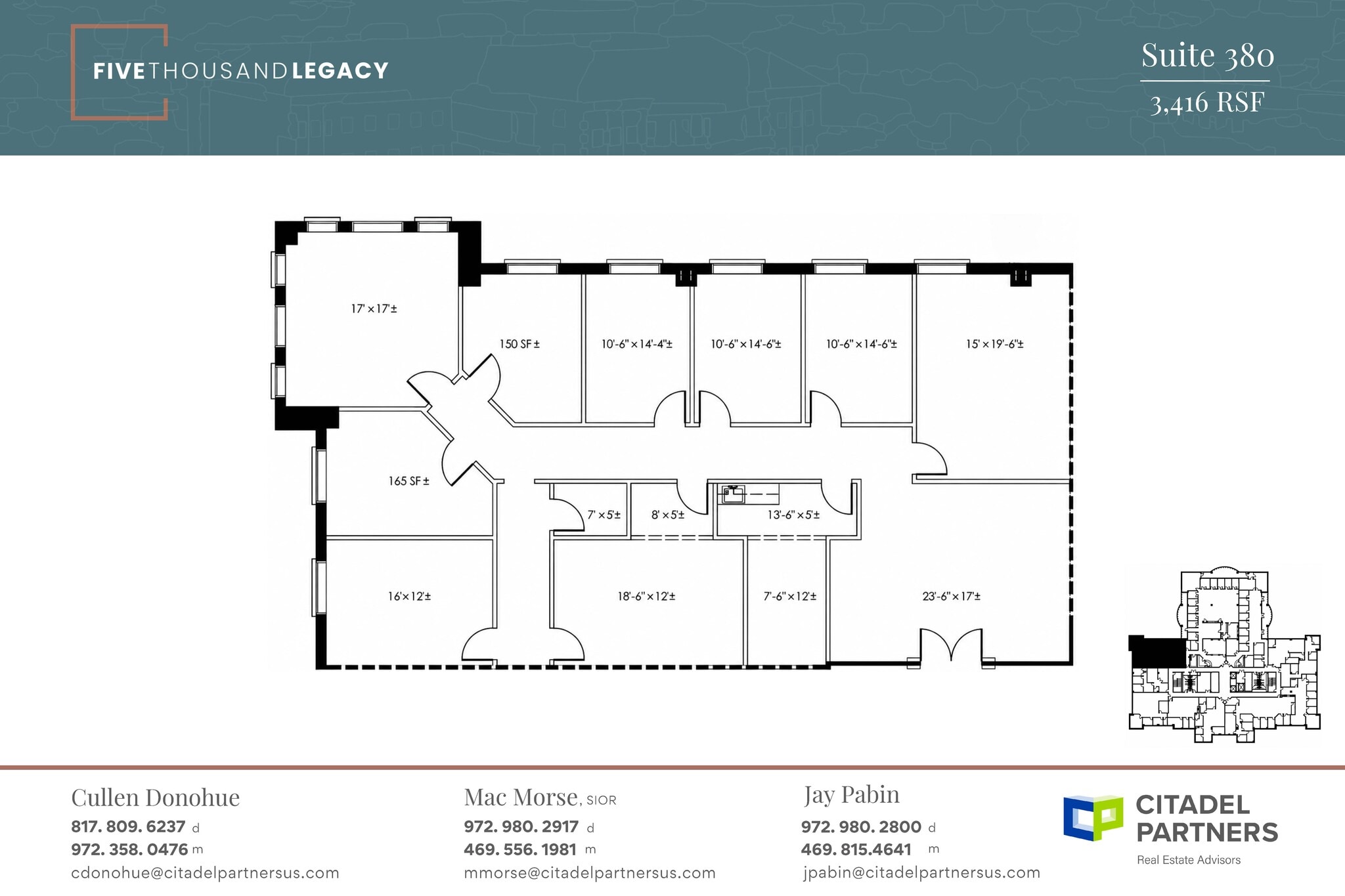 5000 Legacy Dr, Plano, TX à louer Plan d’étage- Image 1 de 1