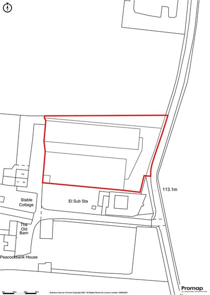 High Peacockbank, Stewarton for sale - Site Plan - Image 2 of 2