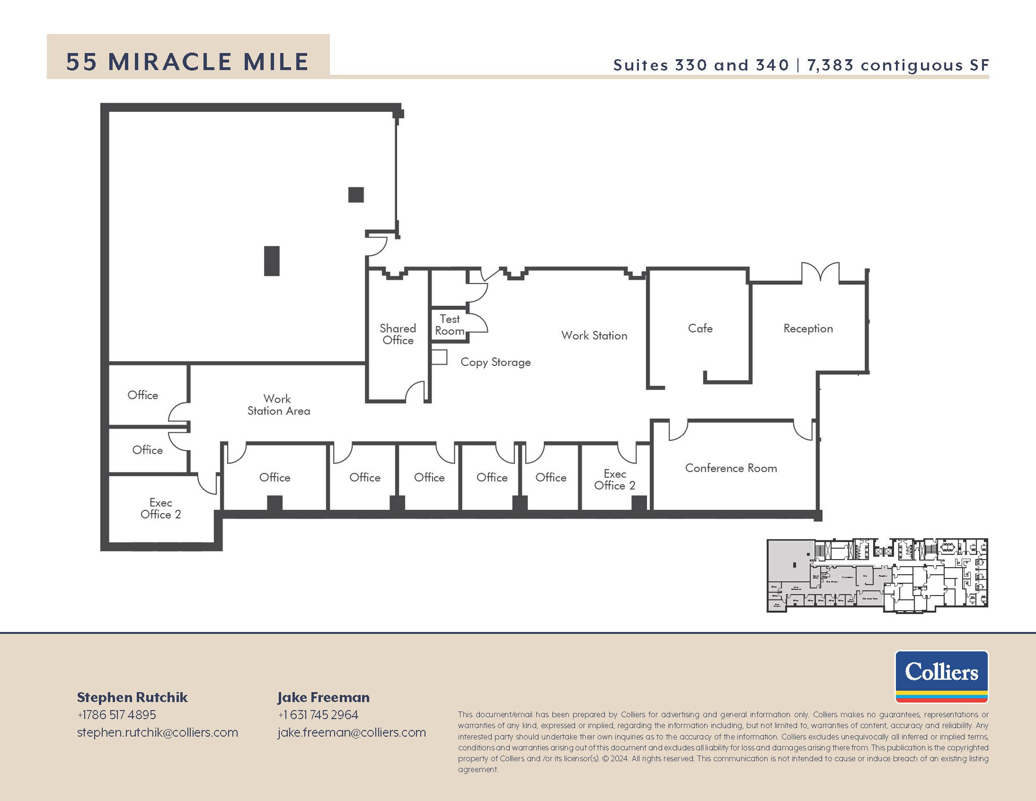 55-67 Miracle Mile, Coral Gables, FL for lease Floor Plan- Image 1 of 1