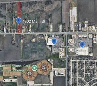 Plus de détails pour 4302 N Main St, Taylor, TX - Terrain à vendre