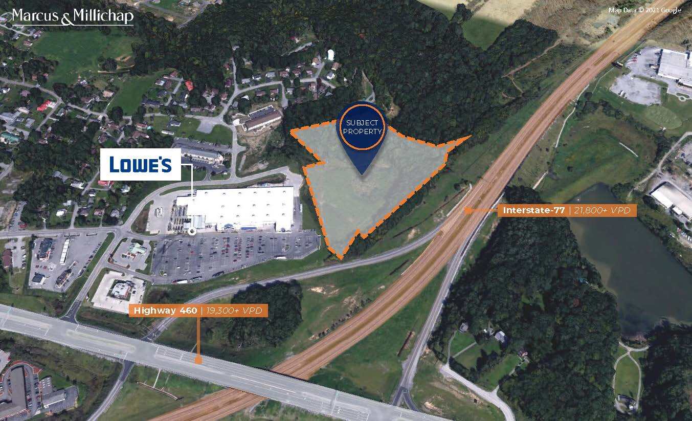 317A Oakvale Road, Princeton, WV for sale Aerial- Image 1 of 4