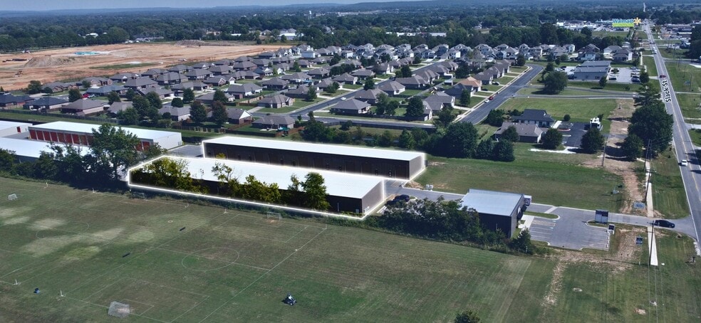 1338-1362 Slack St, Pea Rdg, Pea Ridge, AR for lease - Aerial - Image 3 of 8