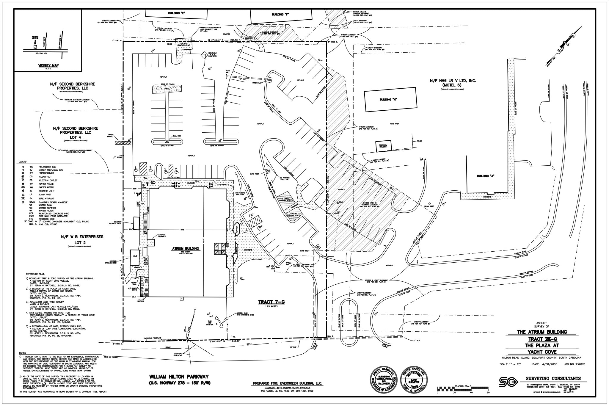 840 William Hilton Pky, Hilton Head Island, SC à louer Plan de site- Image 1 de 1