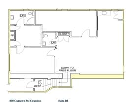 800 Oaklawn Ave, Cranston, RI for lease Floor Plan- Image 1 of 8