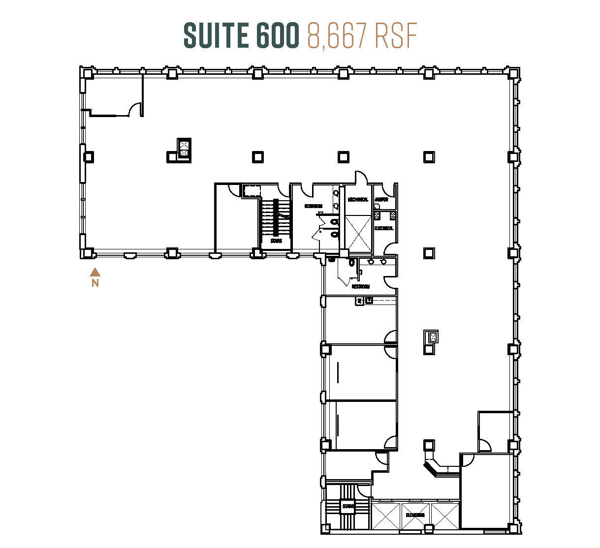1425 4th Ave, Seattle, WA à louer Plan d’étage- Image 1 de 20