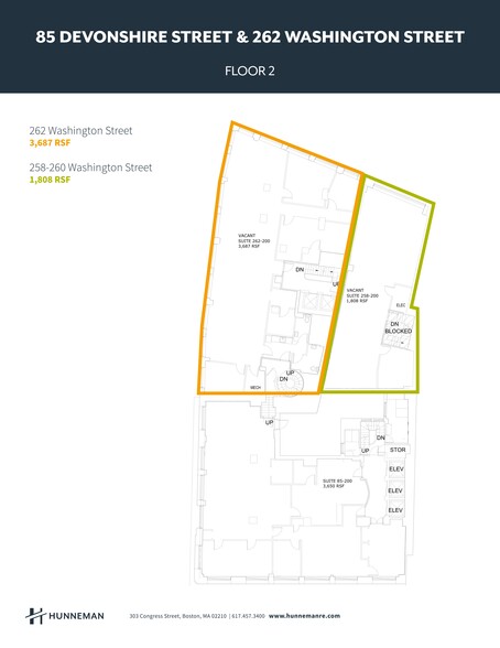 262 Washington St, Boston, MA à vendre - Plan de site - Image 1 de 1