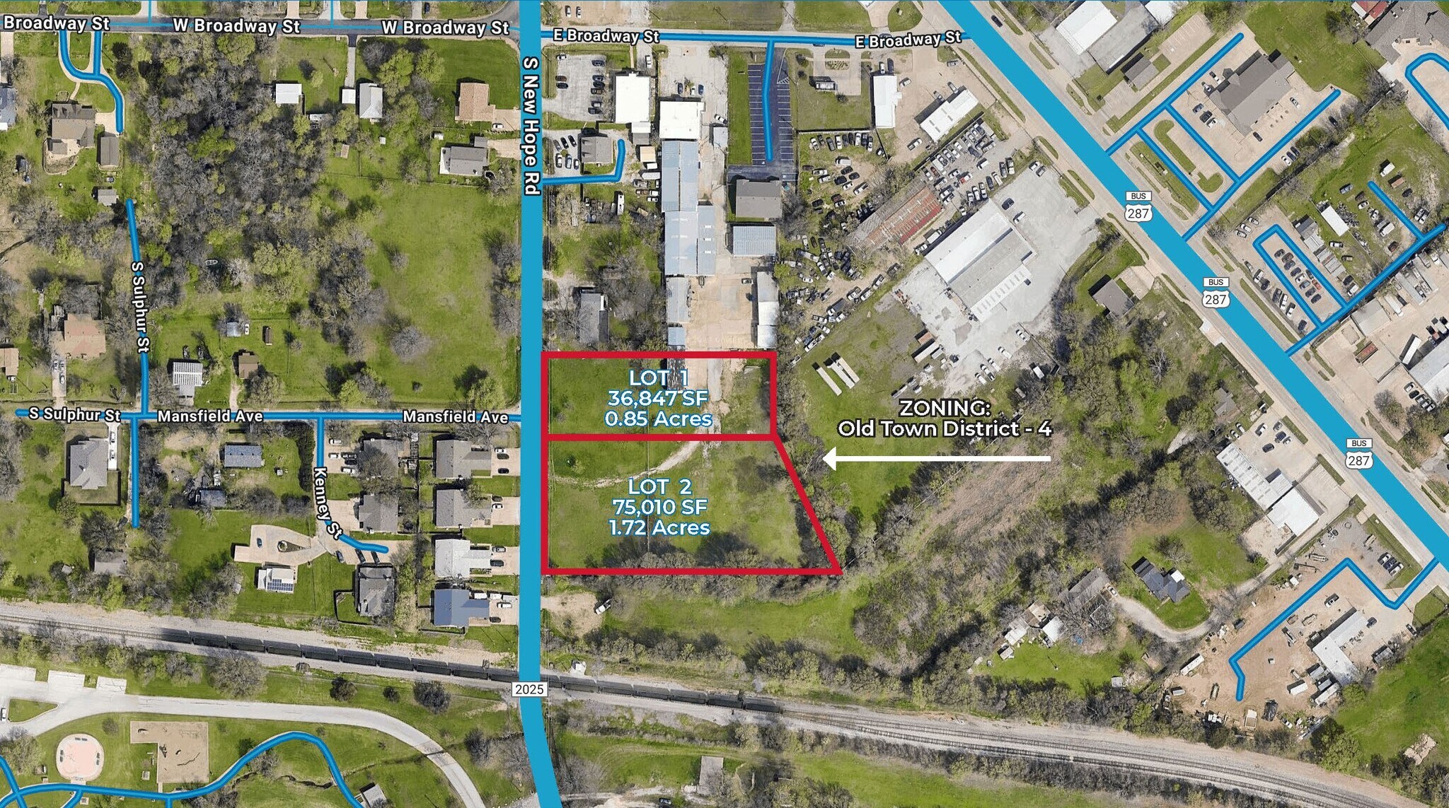 121-205 N New Hope Rd, Kennedale, TX à vendre Photo du bâtiment- Image 1 de 2