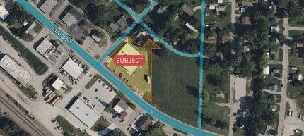 503 E Main St, Willow Springs, MO - Aerial  map view - Image1