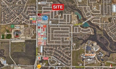 7300 Blue Mound Rd, Fort Worth, TX - Aérien  Vue de la carte