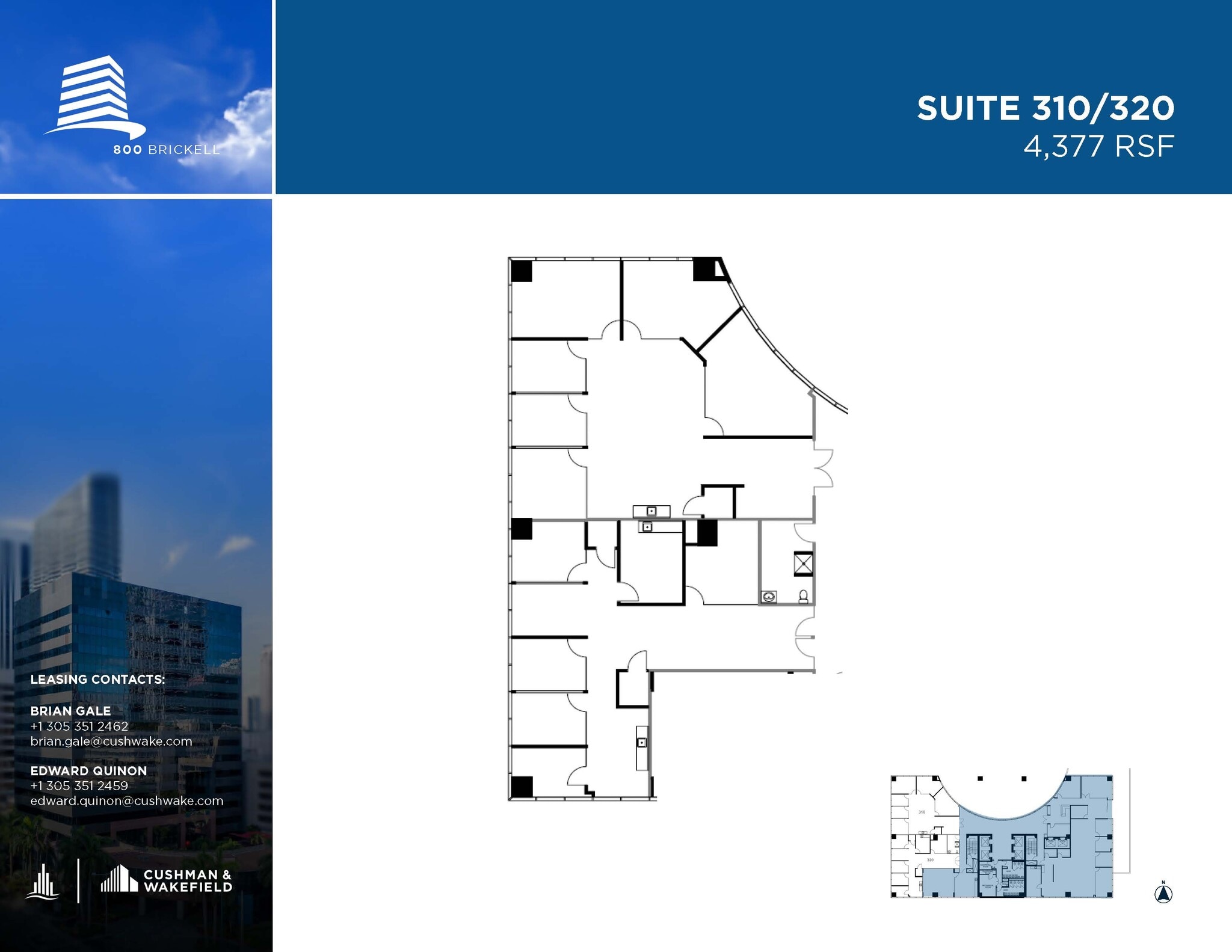 800 Brickell Ave, Miami, FL for lease Floor Plan- Image 1 of 1