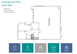 2720 Loker Ave W, Carlsbad, CA à louer Plan d’étage- Image 1 de 1