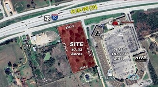 Plus de détails pour I-10 Frontage Rd & Hluchan Rd, Sealy, TX - Terrain à vendre