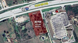 Plus de détails pour I-10 Frontage Rd & Hluchan Rd, Sealy, TX - Terrain à vendre