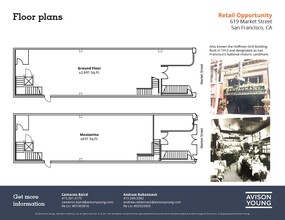 615-623 Market St, San Francisco, CA for lease Floor Plan- Image 1 of 1