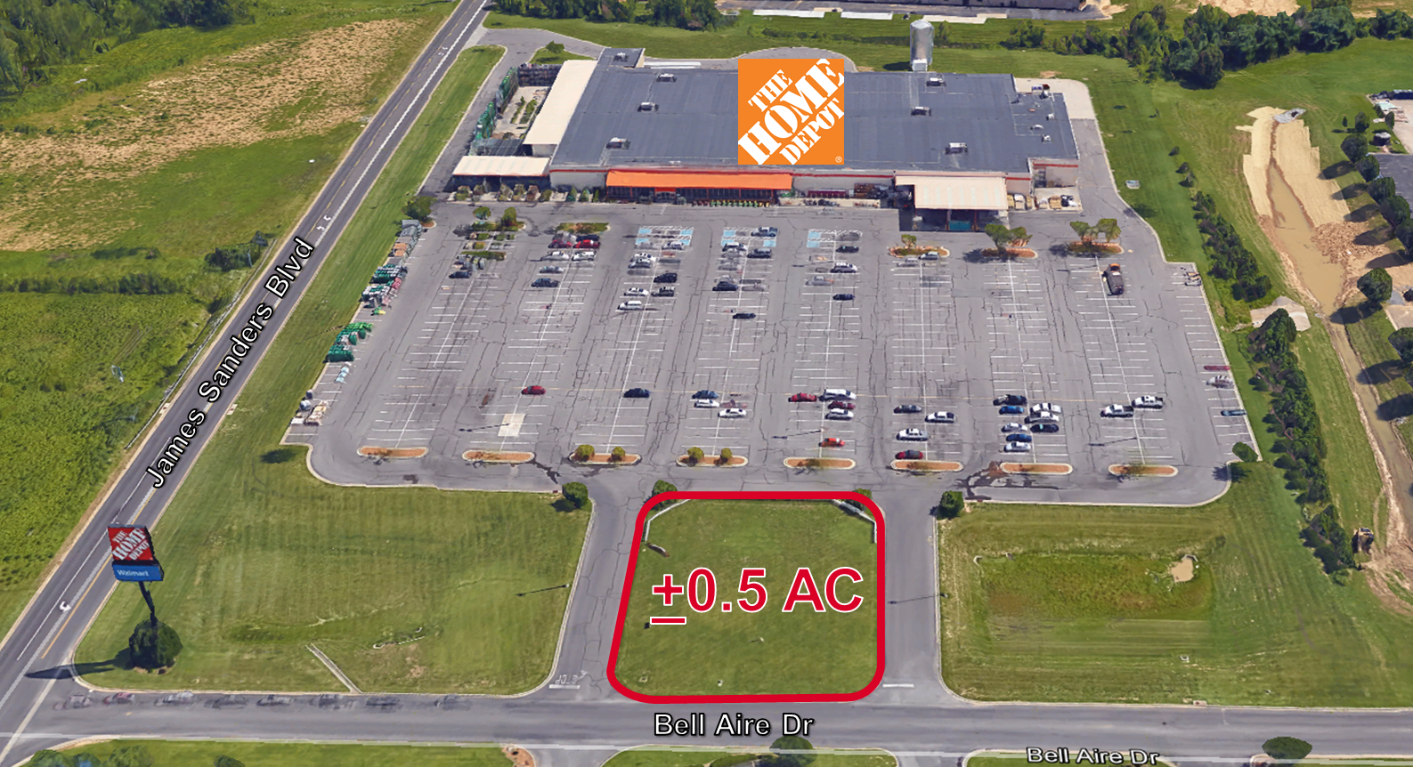 2801 James Sanders Blvd, Paducah, KY for sale Aerial- Image 1 of 6