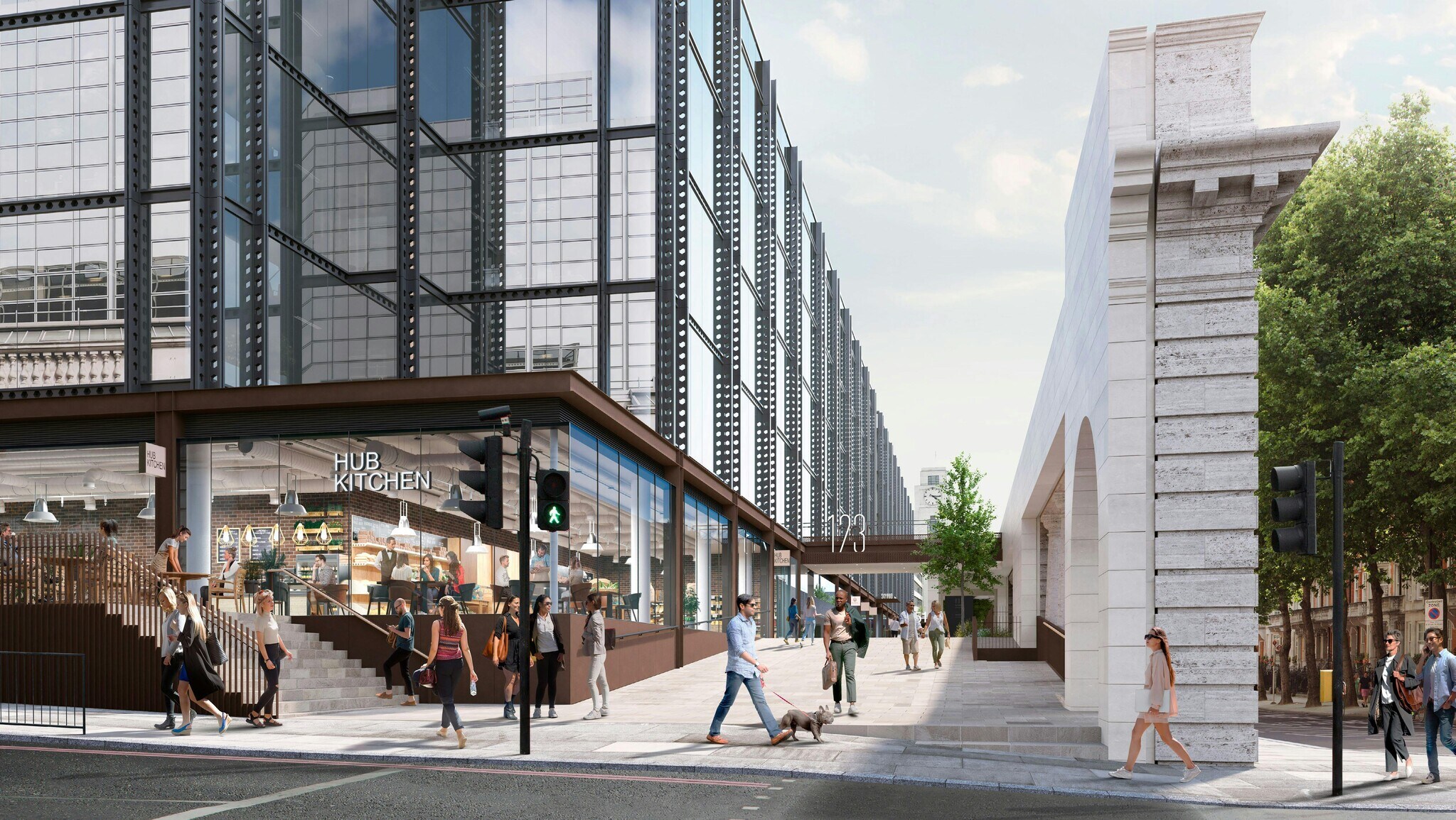 123-151 Buckingham Palace Rd, Londres à louer Photo du bâtiment- Image 1 de 2